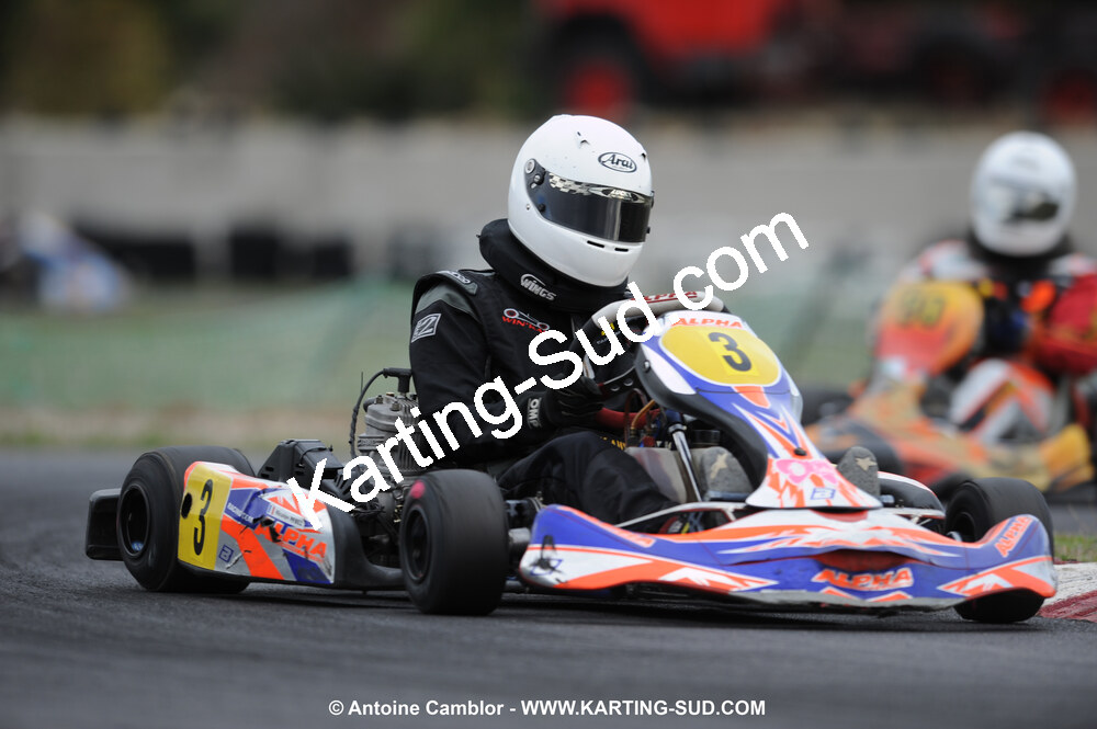 08/11/2009 : 5ème manche du Championnat du Sud 2009 à Ganges (photos Antoine Camblor) 2009 — karting