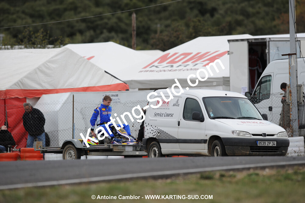 08/11/2009 : 5ème manche du Championnat du Sud 2009 à Ganges (photos Antoine Camblor) 2009 — karting