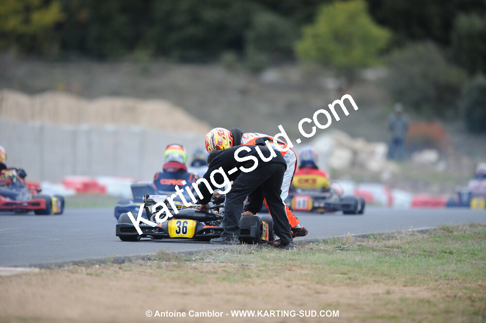 08/11/2009 : 5ème manche du Championnat du Sud 2009 à Ganges (photos Antoine Camblor) 2009 — karting