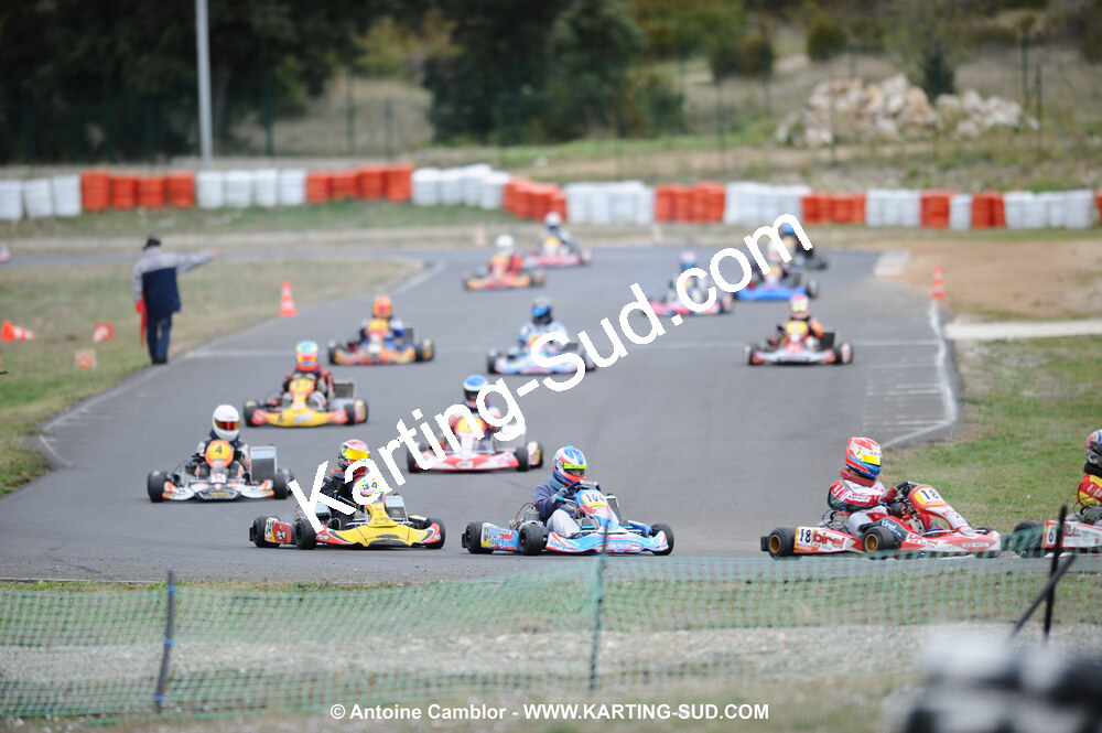 08/11/2009 : 5ème manche du Championnat du Sud 2009 à Ganges (photos Antoine Camblor) 2009 — karting