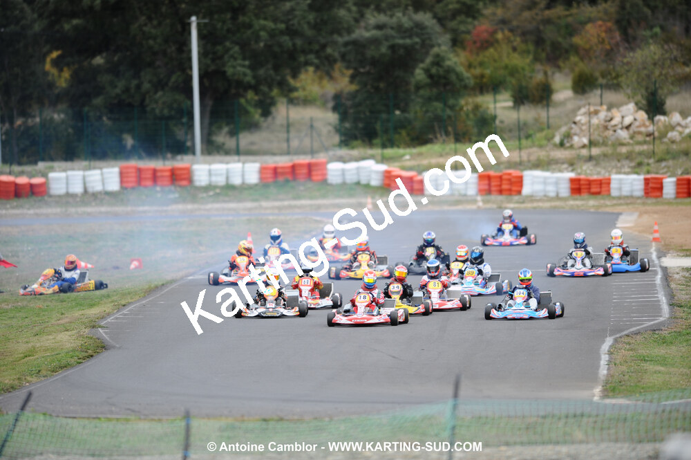 08/11/2009 : 5ème manche du Championnat du Sud 2009 à Ganges (photos Antoine Camblor) 2009 — karting