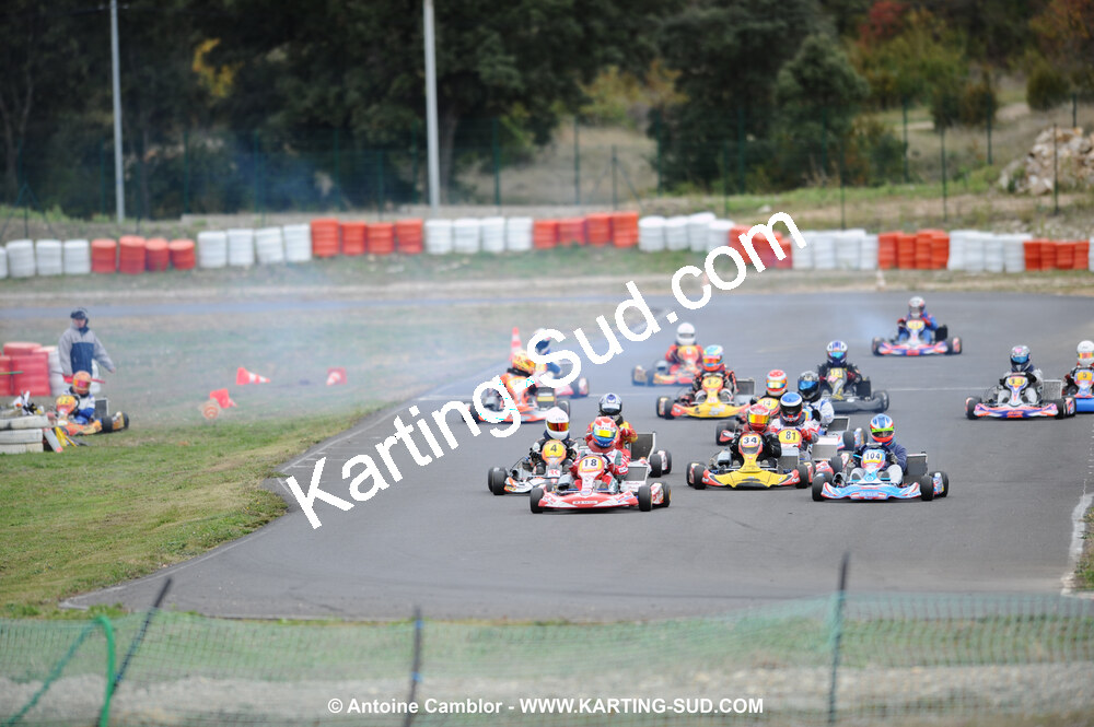 08/11/2009 : 5ème manche du Championnat du Sud 2009 à Ganges (photos Antoine Camblor) 2009 — karting