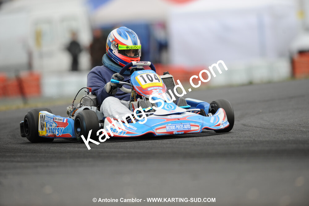 08/11/2009 : 5ème manche du Championnat du Sud 2009 à Ganges (photos Antoine Camblor) 2009 — karting