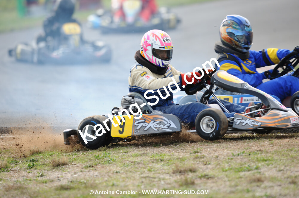 08/11/2009 : 5ème manche du Championnat du Sud 2009 à Ganges (photos Antoine Camblor) 2009 — karting