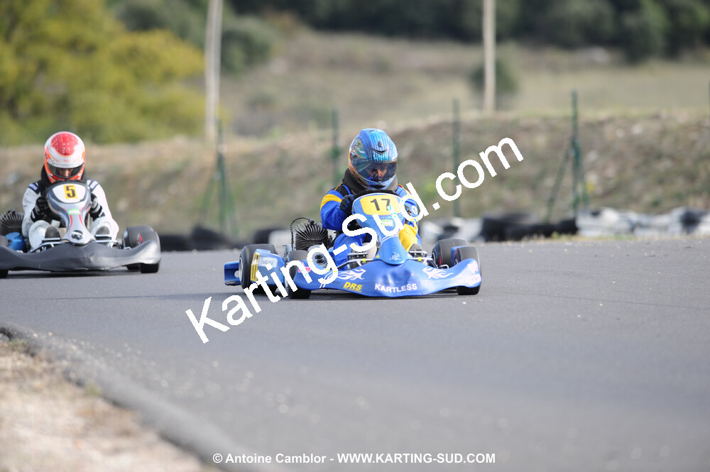 08/11/2009 : 5ème manche du Championnat du Sud 2009 à Ganges (photos Antoine Camblor) 2009 — karting