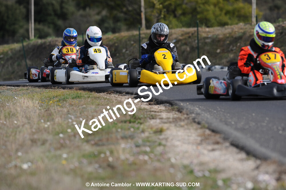 08/11/2009 : 5ème manche du Championnat du Sud 2009 à Ganges (photos Antoine Camblor) 2009 — karting