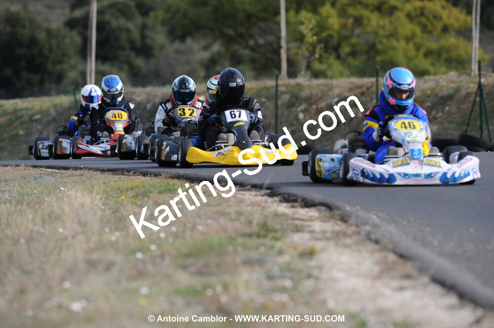 08/11/2009 : 5ème manche du Championnat du Sud 2009 à Ganges (photos Antoine Camblor) 2009 — karting