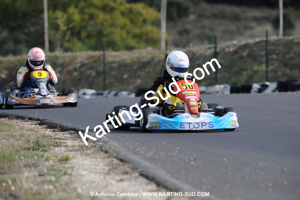 08/11/2009 : 5ème manche du Championnat du Sud 2009 à Ganges (photos Antoine Camblor) 2009 — karting