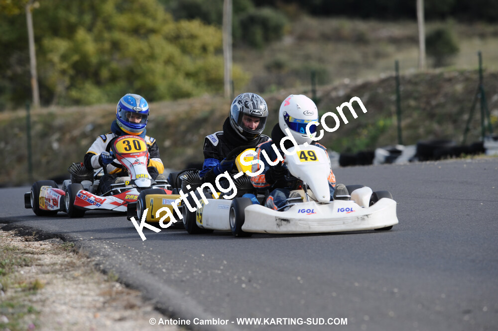 08/11/2009 : 5ème manche du Championnat du Sud 2009 à Ganges (photos Antoine Camblor) 2009 — karting