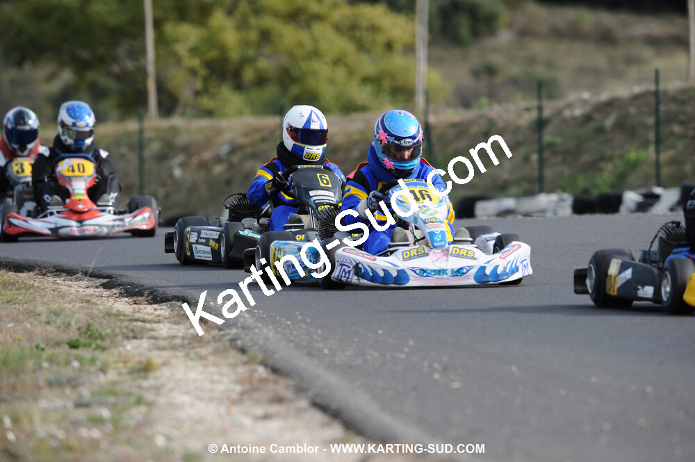 08/11/2009 : 5ème manche du Championnat du Sud 2009 à Ganges (photos Antoine Camblor) 2009 — karting