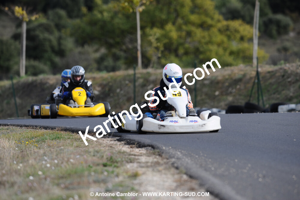 08/11/2009 : 5ème manche du Championnat du Sud 2009 à Ganges (photos Antoine Camblor) 2009 — karting