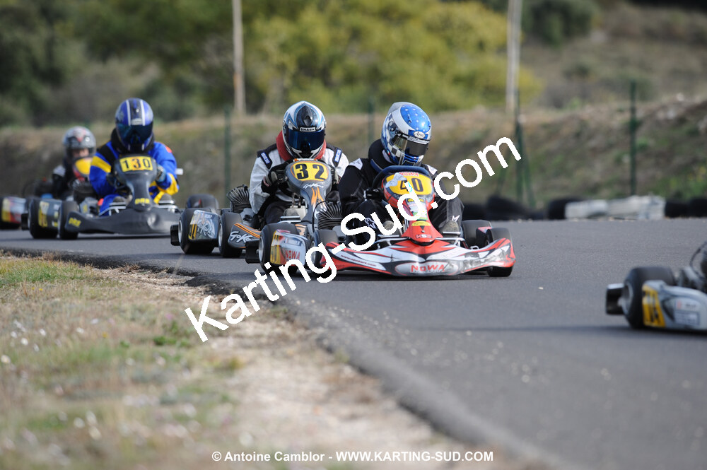 08/11/2009 : 5ème manche du Championnat du Sud 2009 à Ganges (photos Antoine Camblor) 2009 — karting