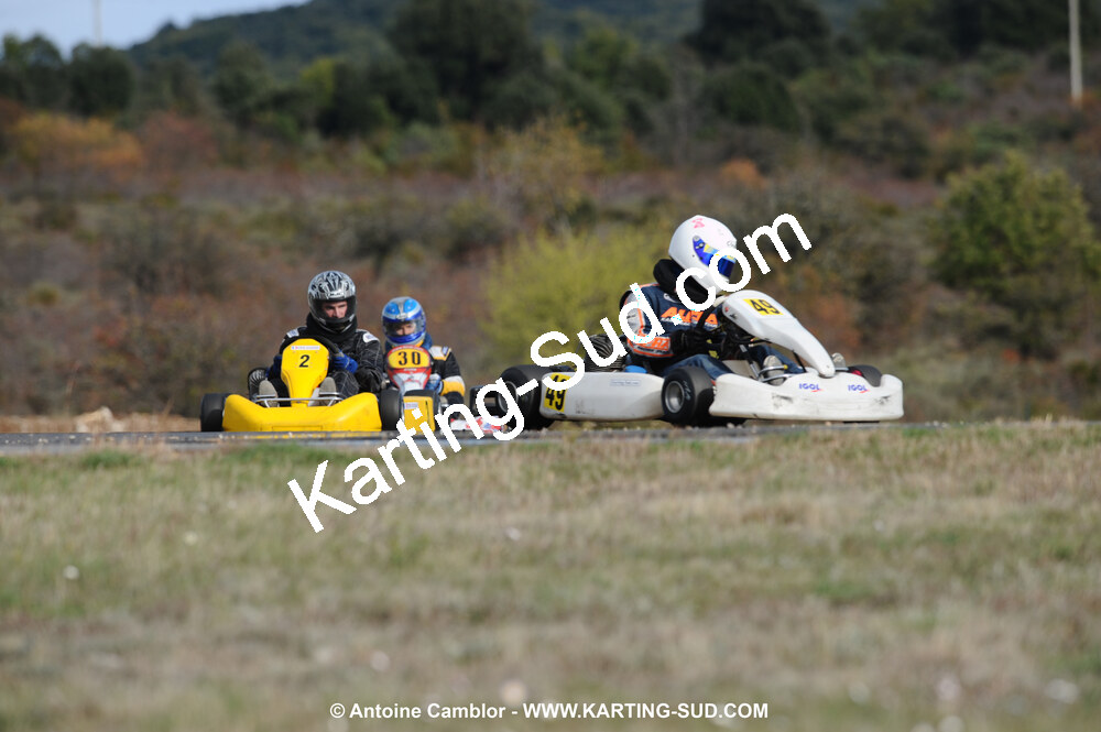 08/11/2009 : 5ème manche du Championnat du Sud 2009 à Ganges (photos Antoine Camblor) 2009 — karting
