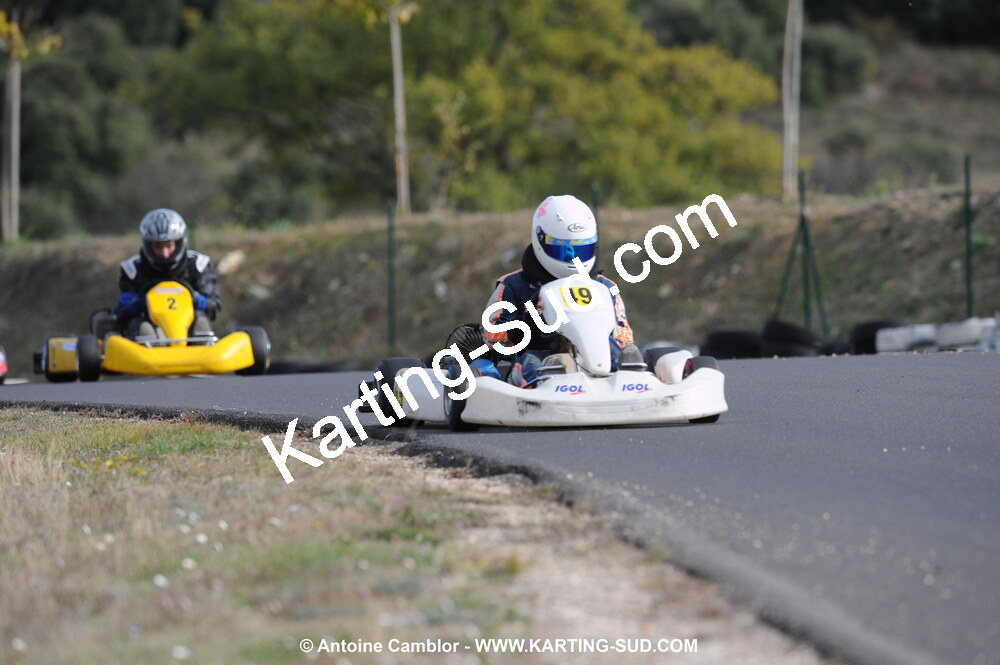 08/11/2009 : 5ème manche du Championnat du Sud 2009 à Ganges (photos Antoine Camblor) 2009 — karting
