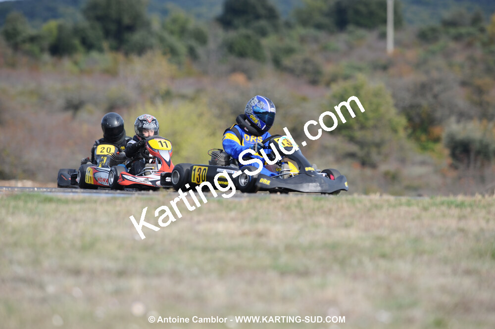 08/11/2009 : 5ème manche du Championnat du Sud 2009 à Ganges (photos Antoine Camblor) 2009 — karting