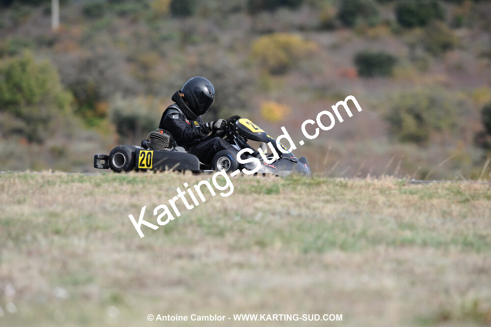 08/11/2009 : 5ème manche du Championnat du Sud 2009 à Ganges (photos Antoine Camblor) 2009 — karting