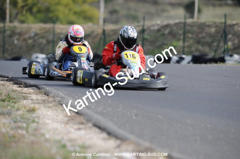 08/11/2009 : 5ème manche du Championnat du Sud 2009 à Ganges (photos Antoine Camblor) 2009 — karting