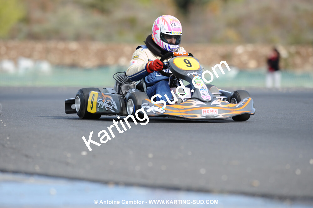 08/11/2009 : 5ème manche du Championnat du Sud 2009 à Ganges (photos Antoine Camblor) 2009 — karting