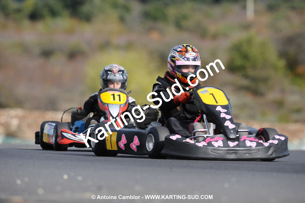 08/11/2009 : 5ème manche du Championnat du Sud 2009 à Ganges (photos Antoine Camblor) 2009 — karting