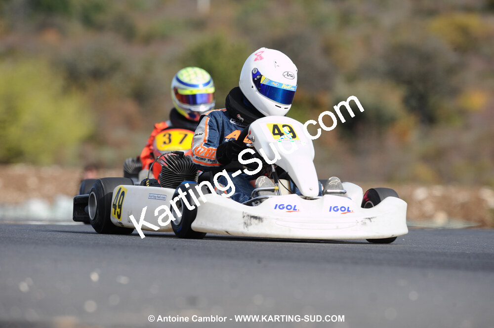 08/11/2009 : 5ème manche du Championnat du Sud 2009 à Ganges (photos Antoine Camblor) 2009 — karting