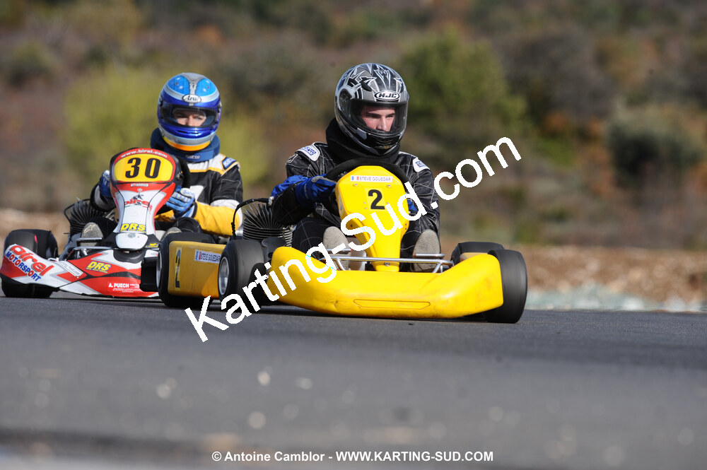 08/11/2009 : 5ème manche du Championnat du Sud 2009 à Ganges (photos Antoine Camblor) 2009 — karting