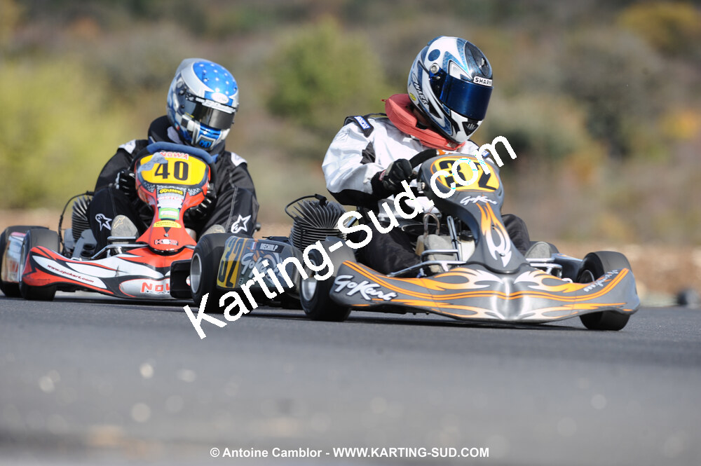 08/11/2009 : 5ème manche du Championnat du Sud 2009 à Ganges (photos Antoine Camblor) 2009 — karting