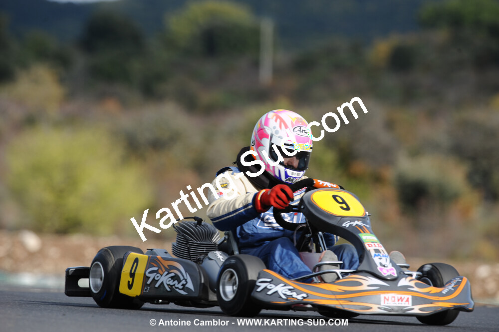 08/11/2009 : 5ème manche du Championnat du Sud 2009 à Ganges (photos Antoine Camblor) 2009 — karting