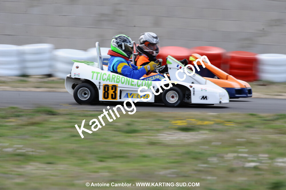 08/11/2009 : 5ème manche du Championnat du Sud 2009 à Ganges (photos Antoine Camblor) 2009 — karting