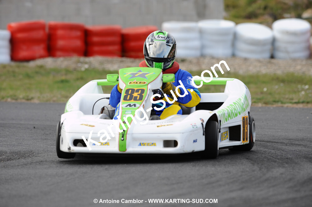 08/11/2009 : 5ème manche du Championnat du Sud 2009 à Ganges (photos Antoine Camblor) 2009 — karting