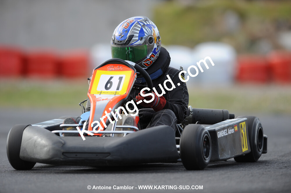 08/11/2009 : 5ème manche du Championnat du Sud 2009 à Ganges (photos Antoine Camblor) 2009 — karting