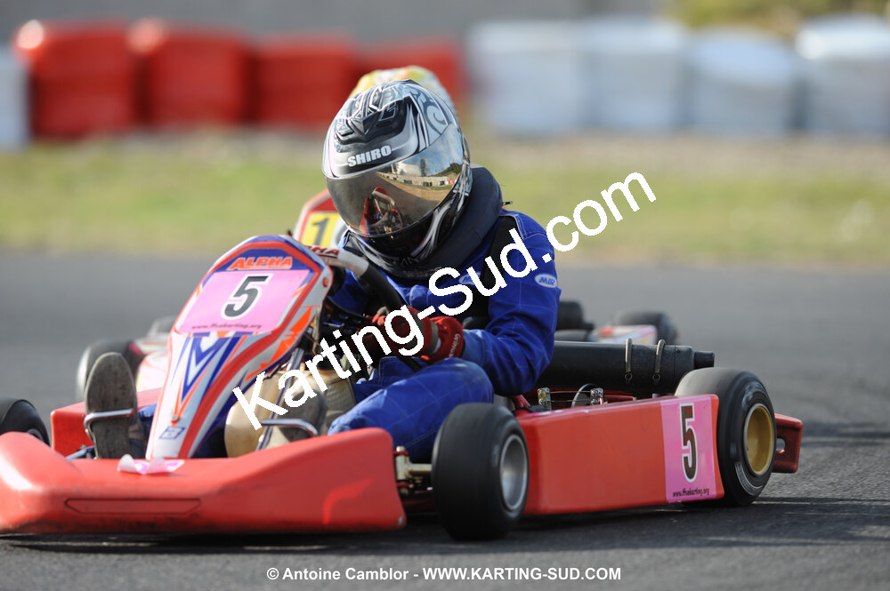 08/11/2009 : 5ème manche du Championnat du Sud 2009 à Ganges (photos Antoine Camblor) 2009 — karting