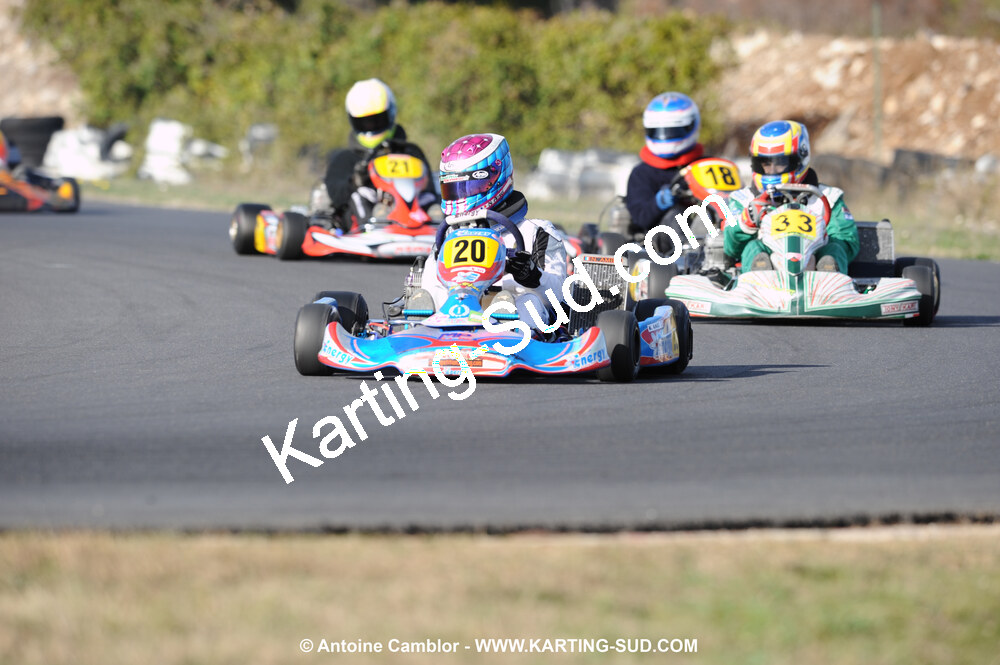 08/11/2009 : 5ème manche du Championnat du Sud 2009 à Ganges (photos Antoine Camblor) 2009 — karting