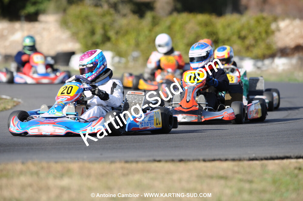 08/11/2009 : 5ème manche du Championnat du Sud 2009 à Ganges (photos Antoine Camblor) 2009 — karting