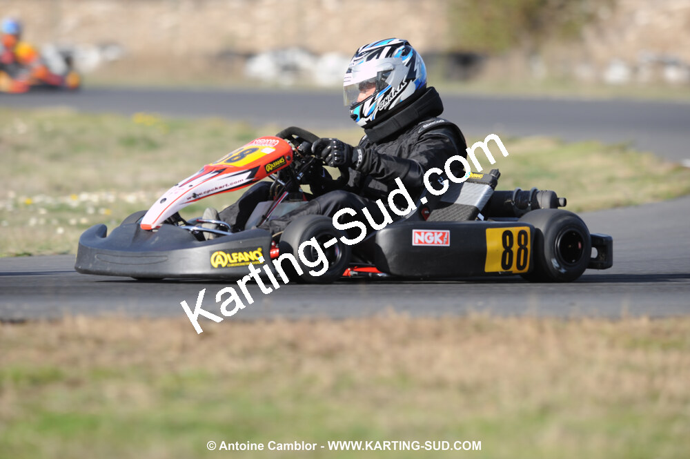 08/11/2009 : 5ème manche du Championnat du Sud 2009 à Ganges (photos Antoine Camblor) 2009 — karting