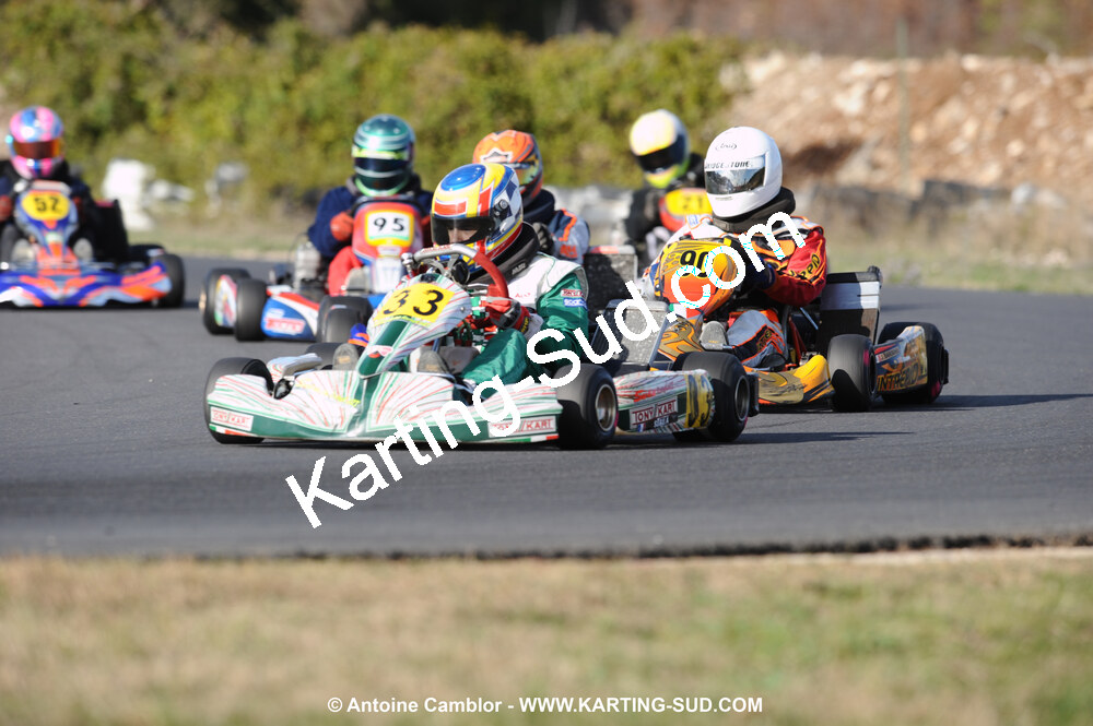 08/11/2009 : 5ème manche du Championnat du Sud 2009 à Ganges (photos Antoine Camblor) 2009 — karting