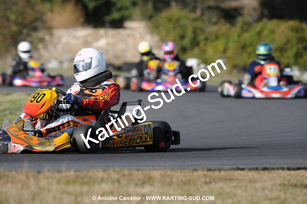 08/11/2009 : 5ème manche du Championnat du Sud 2009 à Ganges (photos Antoine Camblor) 2009 — karting