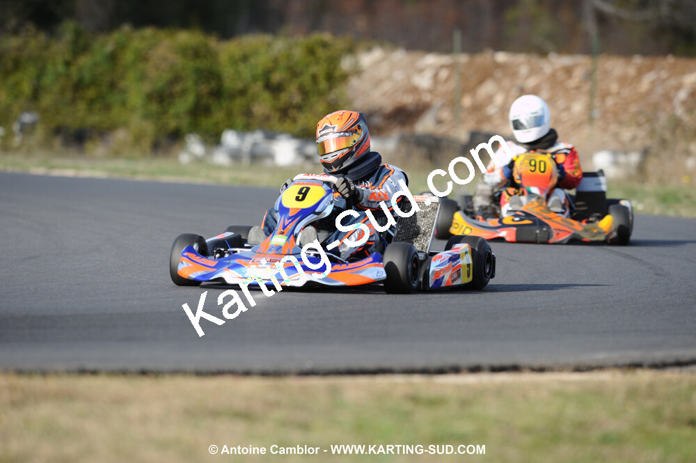 08/11/2009 : 5ème manche du Championnat du Sud 2009 à Ganges (photos Antoine Camblor) 2009 — karting