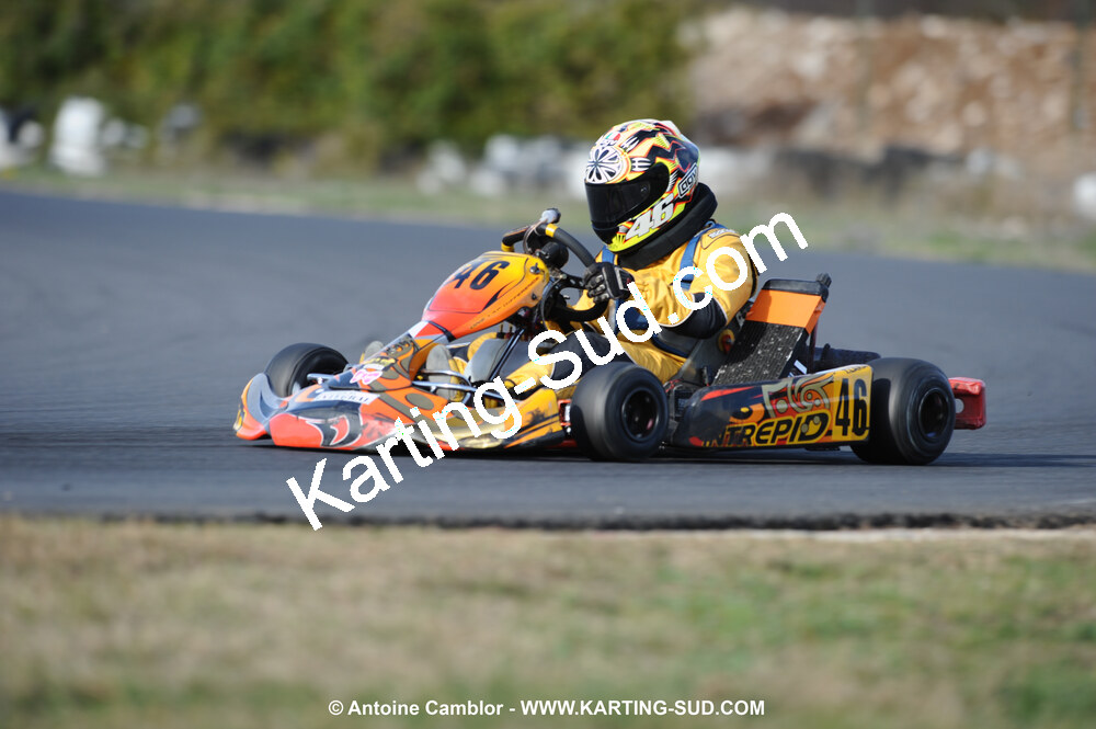 08/11/2009 : 5ème manche du Championnat du Sud 2009 à Ganges (photos Antoine Camblor) 2009 — karting