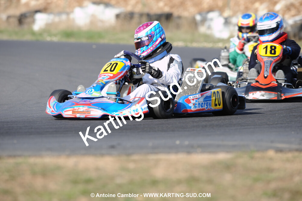 08/11/2009 : 5ème manche du Championnat du Sud 2009 à Ganges (photos Antoine Camblor) 2009 — karting