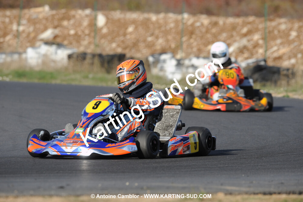 08/11/2009 : 5ème manche du Championnat du Sud 2009 à Ganges (photos Antoine Camblor) 2009 — karting