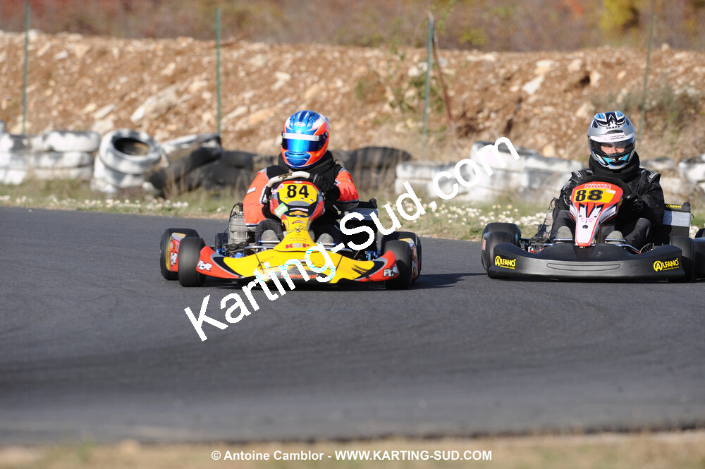 08/11/2009 : 5ème manche du Championnat du Sud 2009 à Ganges (photos Antoine Camblor) 2009 — karting