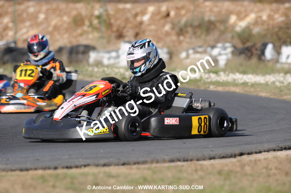 08/11/2009 : 5ème manche du Championnat du Sud 2009 à Ganges (photos Antoine Camblor) 2009 — karting
