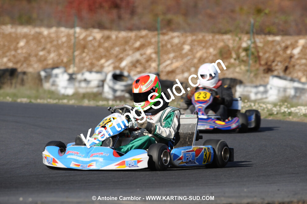 08/11/2009 : 5ème manche du Championnat du Sud 2009 à Ganges (photos Antoine Camblor) 2009 — karting