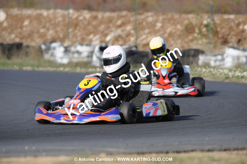 08/11/2009 : 5ème manche du Championnat du Sud 2009 à Ganges (photos Antoine Camblor) 2009 — karting