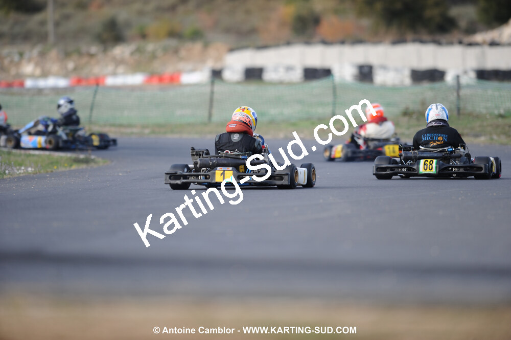 08/11/2009 : 5ème manche du Championnat du Sud 2009 à Ganges (photos Antoine Camblor) 2009 — karting
