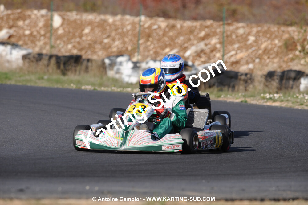 08/11/2009 : 5ème manche du Championnat du Sud 2009 à Ganges (photos Antoine Camblor) 2009 — karting