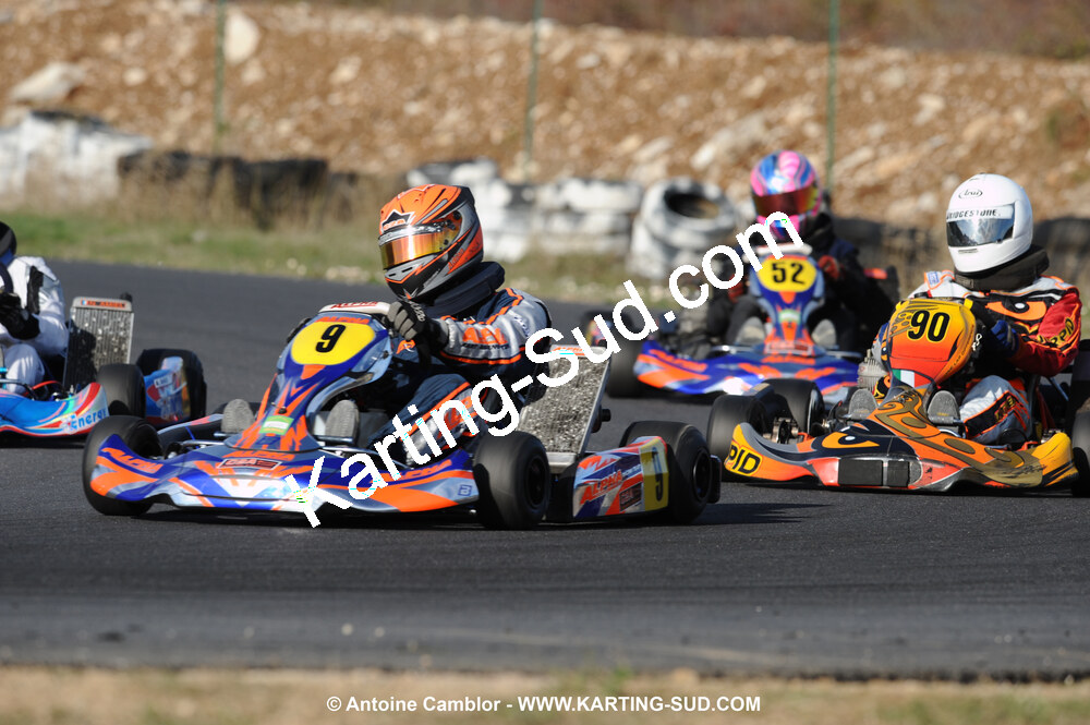 08/11/2009 : 5ème manche du Championnat du Sud 2009 à Ganges (photos Antoine Camblor) 2009 — karting