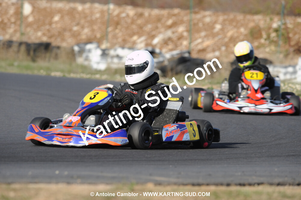 08/11/2009 : 5ème manche du Championnat du Sud 2009 à Ganges (photos Antoine Camblor) 2009 — karting