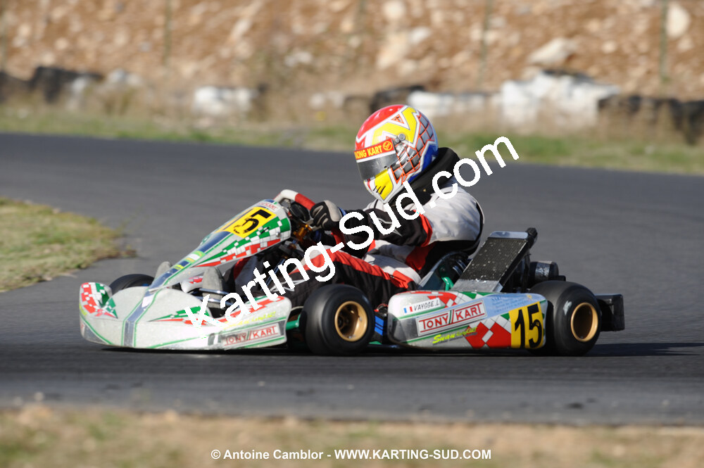 08/11/2009 : 5ème manche du Championnat du Sud 2009 à Ganges (photos Antoine Camblor) 2009 — karting