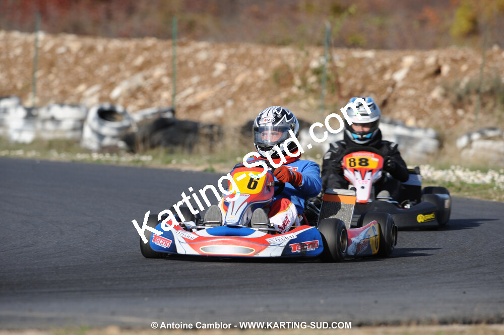 08/11/2009 : 5ème manche du Championnat du Sud 2009 à Ganges (photos Antoine Camblor) 2009 — karting